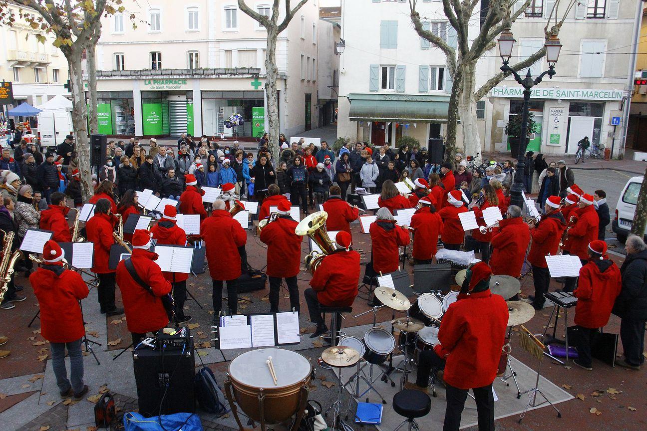 Harmonie st Marcellinoise marché de noël 2022 - C
