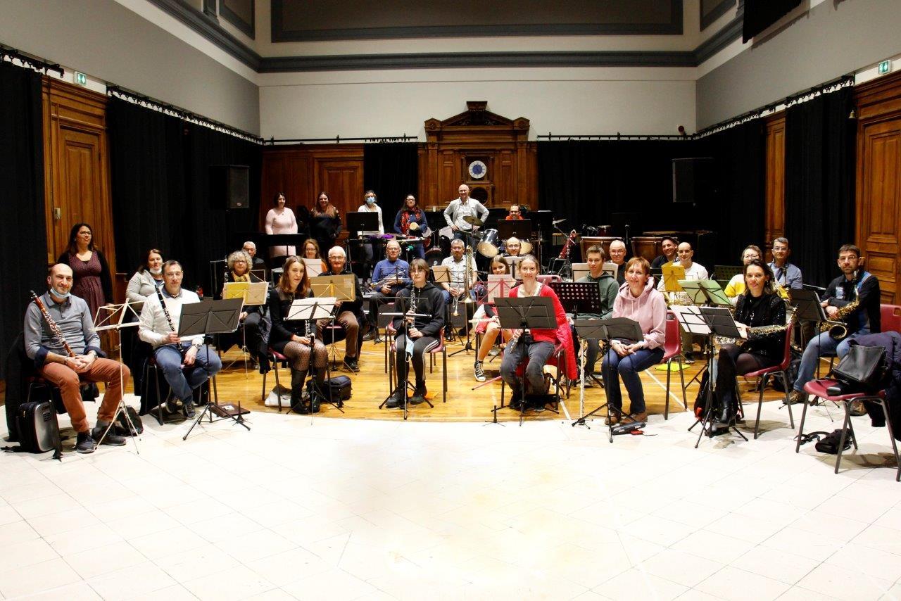 Photo groupe harmonie Lyre st Marcellinoise